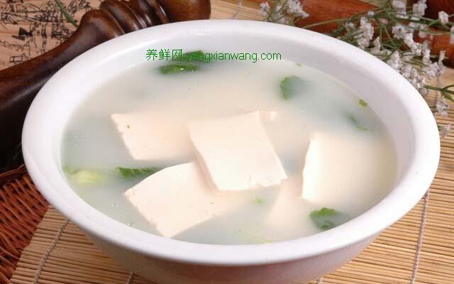 【白菜谱豆腐汤的家常做法】白菜谱豆腐汤的家常做法