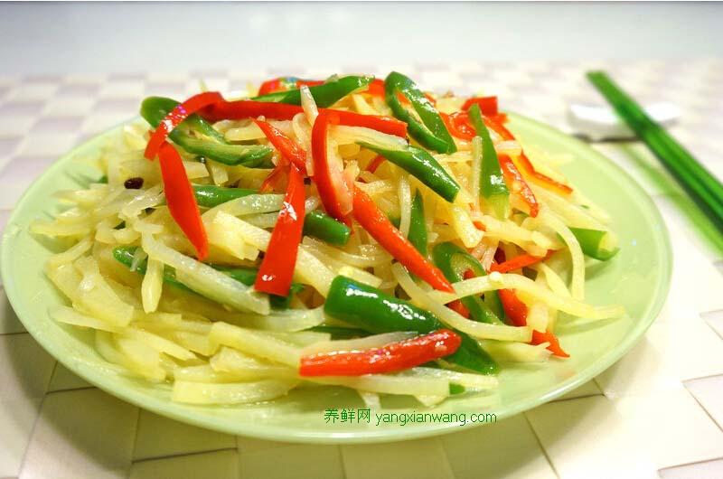 土豆丝的做法大全3