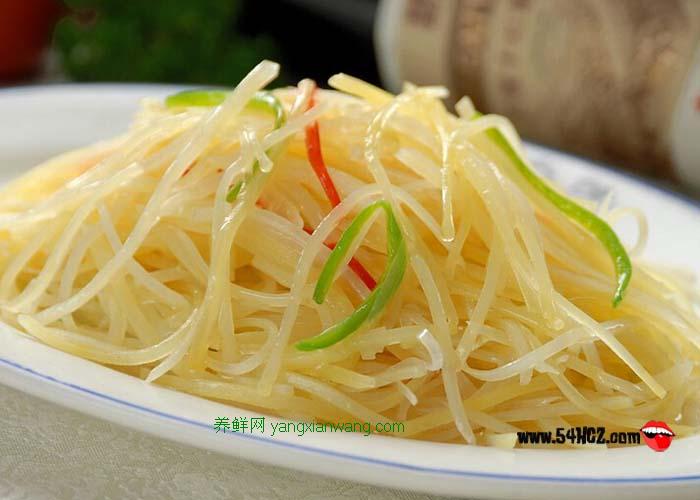 酸辣土豆丝的家常做法_酸辣土豆丝哪里的菜谱