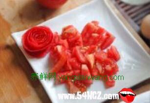西红柿鸡蛋汤的做法2