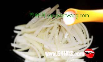洋葱炒鸡蛋的做法6