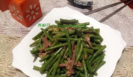 【豇豆炒肉图片】豇豆炒肉的家常做法大全